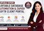 be your airtable expert for automation database and softr portal